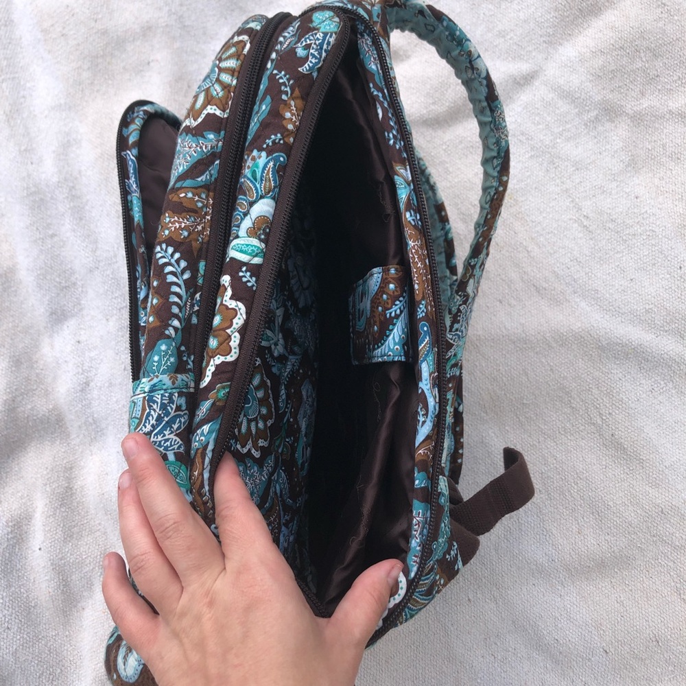 Vera Bradley Large Laptop Backpack - Picture 4 of 7